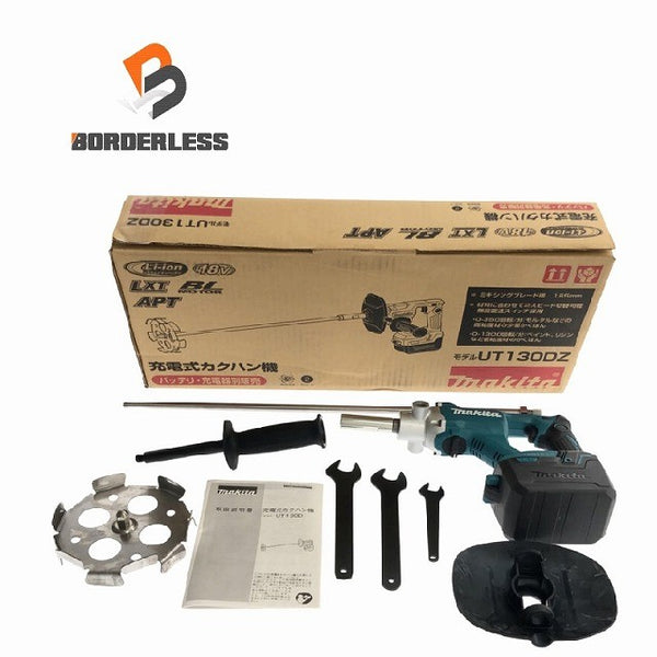 ☆未使用品☆makita マキタ 18V 充電式カクハン機 UT130DZ 本体のみ コードレス かくはん機 攪拌機 撹拌機 ミキサー 電動工具134832 - 1