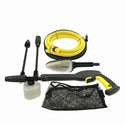 ☆比較的綺麗☆KARCHER ケルヒャー 100V 家庭用高圧洗浄機 JTKサイレント 吐出しホース＋水道ホース＋ガン＋ノズル付 洗車117244 - 10
