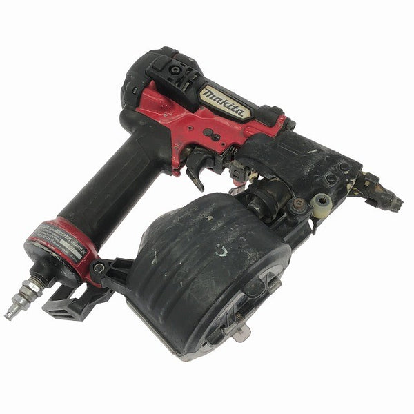 ☆中古品☆makita マキタ 高圧 50mm エア釘打 AN512H 赤/レッド 釘打ち機 エアーツール エア工具 内装128281 - 3