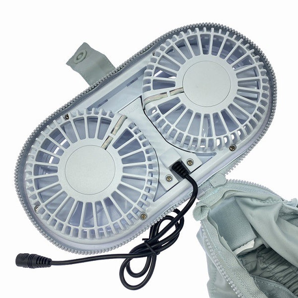 ☆未使用品☆makita マキタ 10.8V/14.4V/18V 充電式ファンジャケット FJ203DZLL サイズLL 本体のみ コードレス 空調作業服 長袖128418 - 9