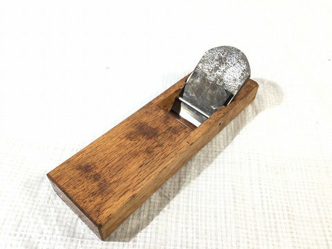 ☆中古品☆三代目千代鶴 鉋 延国 寸八 身幅70mm 平鉋 平かんな 平カンナ 大工道具 木材加工 切削 手工具131759 - 0
