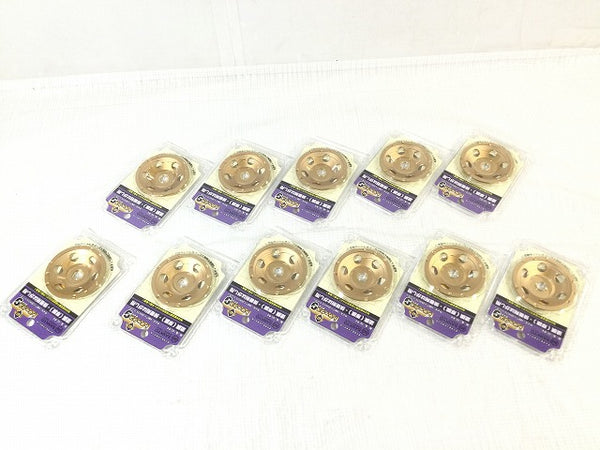 ☆未使用11枚☆SANKYO 三京ダイヤモンド トマックス9 CC-R4 外径100mm 研削用 塗膜剥がし 接着剤はがし ダイヤモンドホイール - 4