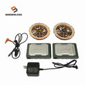 ☆中古品セット☆BURTLE バートル 19V エアークラフト専用バッテリー2個 AC360 ファンユニット AC371 空調作業服 京セラ130005 - 1