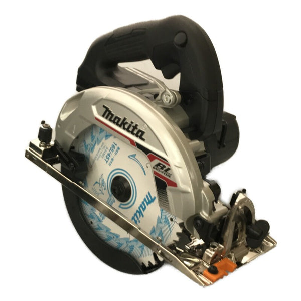 ☆未使用品☆makita マキタ 18V 165mm 充電式マルノコ HS631DGXSB 黒 バッテリ2個(6.0Ah) 充電器 鮫肌チップソー ケース付121119 - 5