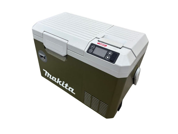 ☆比較的綺麗☆makita マキタ 18V/40Vmax 充電式保冷温庫 CW003GZO オリーブ ACアダプタ＋DCアダプタ付 アウトドア キャンプ127942 - 3
