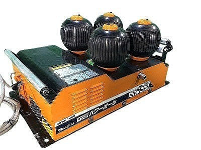 ☆美品☆IKURA イクラ 育良精機 三相200V パワーボール ISK-PB403 四つ球 インバータ制御連動式 ケーブル中間送り機 延線ボール - 4