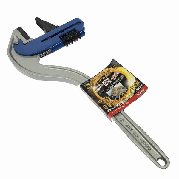 ☆未使用品☆MCC 松坂鉄工所 ポリパイプレンチ450 CWTP-450 水道用ポリエチレン管金属継手 締め付け ラチェット132450 - 5