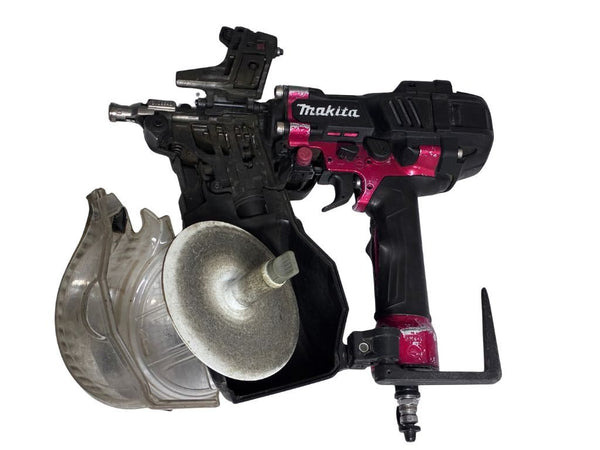 ☆中古品☆makita マキタ 65mm 高圧 エア釘打機 AN636H 赤 エア釘打ち機 ロール釘打機 ロール釘打ち機 コイルネイラ136725 - 6
