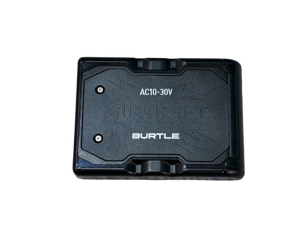 ☆中古品☆バートル BURTLE 空調服用ファン&バッテリーセット AC10-1／10-2+AC10 30V 充電器 空調作業服おまけ136973 - 2