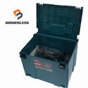 ☆未使用品☆makita マキタ 40Vmax 125mm充電式防じんマルノコ KS003GRDX 青/ブルー バッテリー2個(2.5Ah) 逆勝手仕様134041 - 1