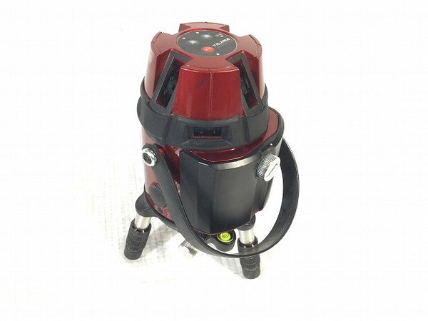 ☆比較的綺麗☆TAJIMA タジマ レーザー墨出し器 ZEROS-KJC 受光器 三脚 ケース付 ZERO センサーKJC 乾電池専用 レーザー墨出し機123457 - 6