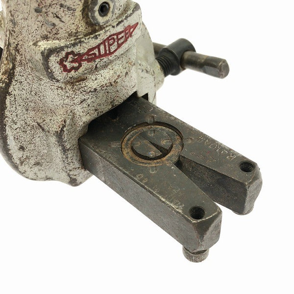 ☆中古品2点セット☆SUPERTOOL R410A用 フレアツール/BBK 800-FN フレアツール ラチェット式 フレアリングツール ハンドツール132323 - 5