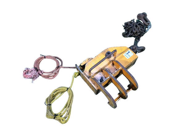 ☆中古品☆SUPER TOOL スーパーツール Wロック式 立吊クランプ EMC16-51 1TON/1ton 合計2点セット 鉄筋133302 - 6