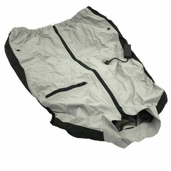 ☆未使用品☆THANKO サンコー 圧倒的に冷える 冷蔵服3 TKCV24FGY シルバーグレー フリーサイズ ファン＋プレート付 空調作業服134122 - 3