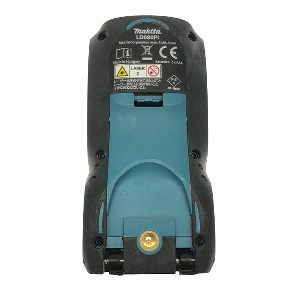 ☆中古美品☆ makita マキタ 80m レーザー距離計 LD080PI 本体+専用ソフトケース メジャー 測量 計測 光学測定器136805 - 7