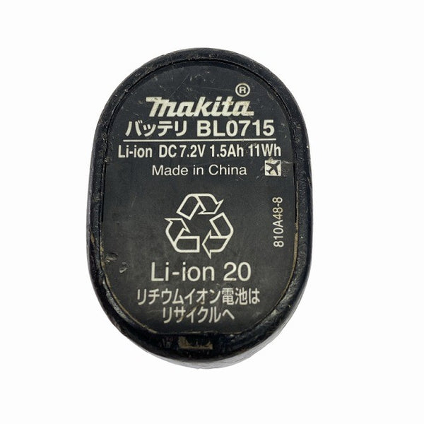 ☆中古品☆makita マキタ 7.2V 充電式ペンインパクトドライバー TD022D 黒/ブラック バッテリ1個(1.5Ah)付 コードレス ペンパク131608 - 10