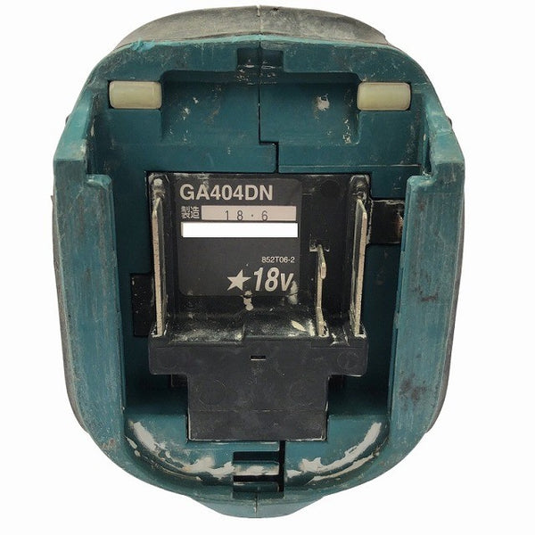 ☆中古品☆makita マキタ 18V 100mm 充電式ディスクグラインダー GA404DN 本体のみ  製造18.6 サンダー グラインダ129961 - 10