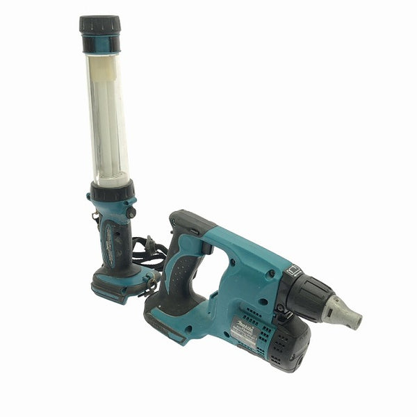 ☆中古品 2点セット☆makita マキタ 14.4V 充電式スクリュードライバ FS440D 充電式蛍光灯 ML144 - 3