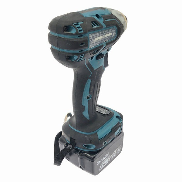 ☆中古品☆makita マキタ 14.4V 充電式ソフトインパクトドライバ TS131D バッテリ2個(14.4V 5.0Ah) 充電器 ケース付 おまけ付♪135533 - 6