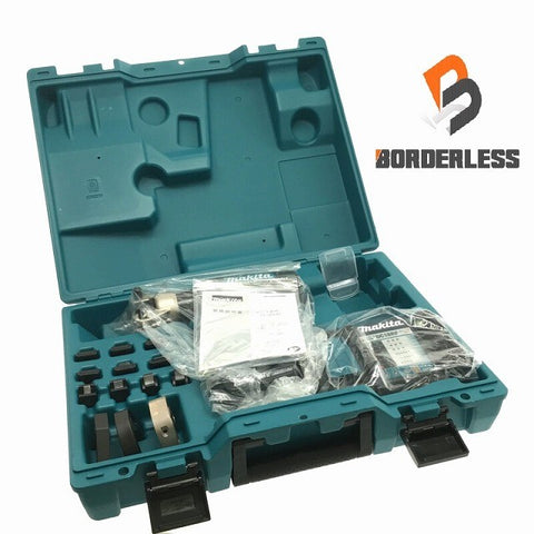 ☆未使用品☆ makita マキタ 18V 充電式圧着機 TC300DRG バッテリー1個(18V6.0Ah) 充電器 コマ ダイス付き コードレス圧着機132043 - 0