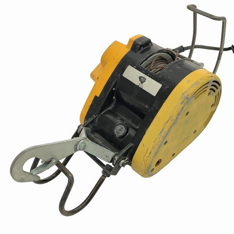 ☆中古品☆ RYOBI リョービ 100V 電動リモコンウィンチ WI-62 本体+リモコン+コード 最大吊揚荷重60kg 揚程30m125312 - 0