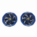 ☆中古品☆BURTLE バートル 12V エアークラフト専用バッテリー＆ファン AC230 グレー/ブルー コード 充電器付き 116703 - 8