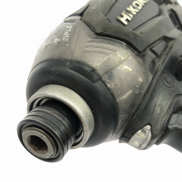 ☆中古品☆HiKOKI ハイコーキ 18V コードレスインパクトドライバ WH18DDL2 本体+充電器+ケース付き 電動工具131702 - 8