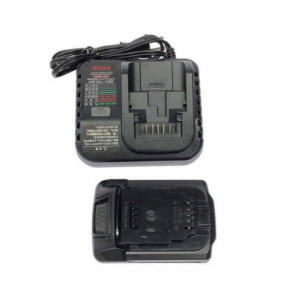 ☆比較的綺麗☆RYOBI リョービ 18V 充電式のこぎり BSK-1800 バッテリ1個(1.5Ah) 充電器付 コードレス 小型 レシプロソー134473 - 9
