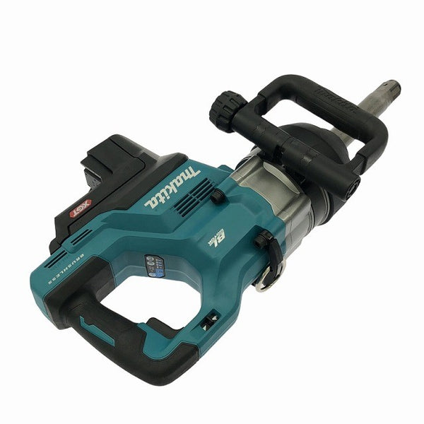 ☆未使用品☆makita マキタ 40Vmax 充電式インパクトレンチ TW010GZK 青/ブルー 本体＋ケース ロングアンビル仕様123951 - 6