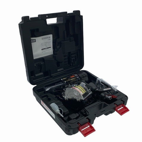 ☆未使用品☆ MAX マックス 高圧 65mm釘打機スーパーネイラ コイルネイラ HN-65N4 ( D ) アンバーオリーブ エアロスター - 0