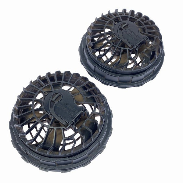 ☆中古品☆BURTLE バートル 空調作業服用バッテリー AC08-22V ファンユニット AC370/371 充電ケーブルセット 暑さ対策 - 3