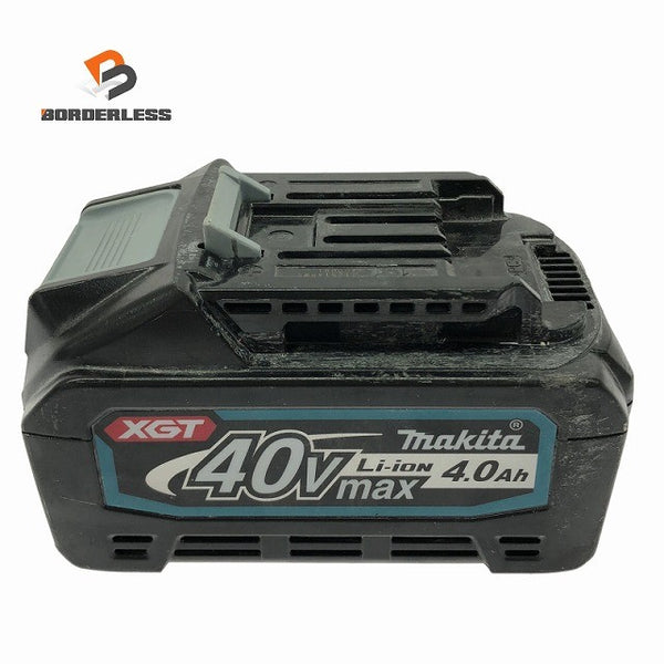 ☆中古品☆makita マキタ 40Vmax 4.0Ah 純正 リチウムイオンバッテリー BL4040 リチウムイオン電池 蓄電池 充電池135607 - 1