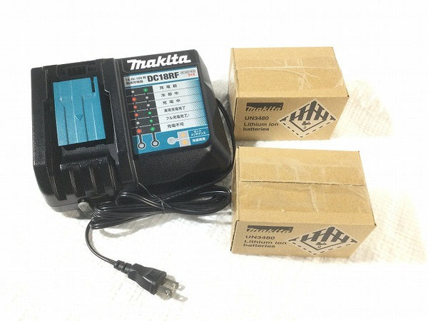 ☆未使用品☆makita マキタ 18V 充電式レシプロソー JR187DRGX バッテリ2個(6.0Ah) 充電器 ケース付 セーバーソー/セーバソー134807 - 10