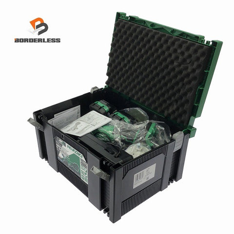 ☆未使用品☆HiKOKI ハイコーキ 36V 125mm コードレスディスクグラインダ G3613DD(2XPZ) バッテリー2個 充電器 ケース付131114