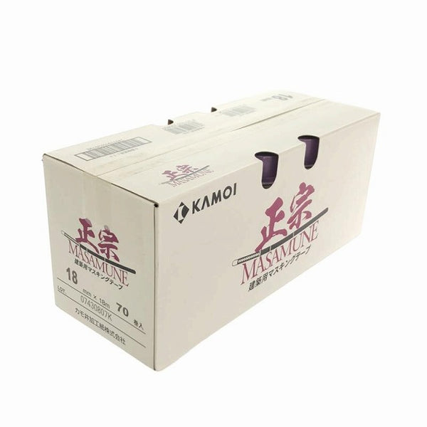 ☆未使用品☆KAMOI カモ井加工紙 マスキングテープ 正宗 建築用 18mm×18m 70巻 塗装 DIY - 4