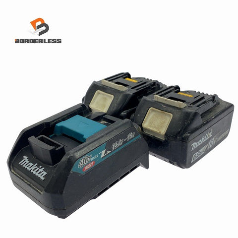 ☆中古品2点※5回と51回☆makita マキタ 18V 6.0Ah 純正 リチウムイオンバッテリー BL1860B 残量表示有 雪マーク 飛行機マーク130375