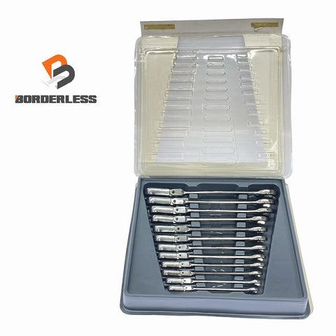 ☆未使用品セット☆BLUE POINT ブルーポイント ラチェッティングコンビネーションレンチ12本セット BOERMF0712A  Snap-on114481