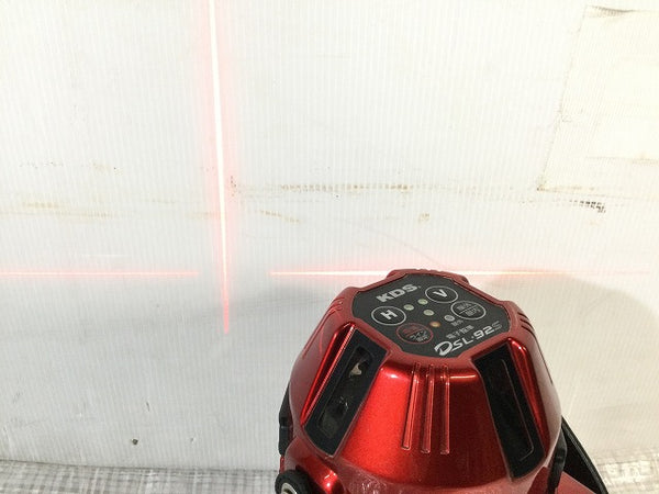 ☆比較的綺麗☆KDS ムラテック 電子整準高輝度レーザー墨出器 DSL-92S 受光器付 基準器 墨出し - 8