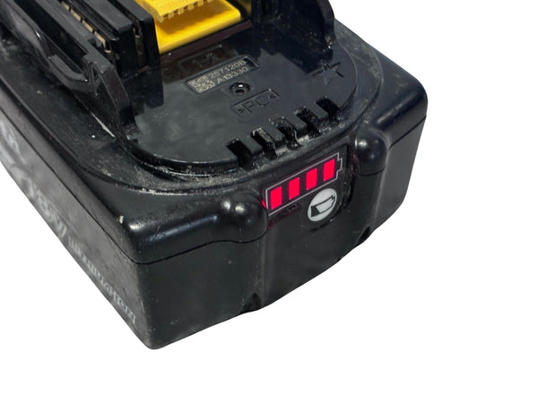 ☆中古品セット☆makita マキタ 18V 6.0Ah 純正 リチウムイオンバッテリー BL1860B 急速充電器 DC18RF リチウムイオン電池138795 - 8