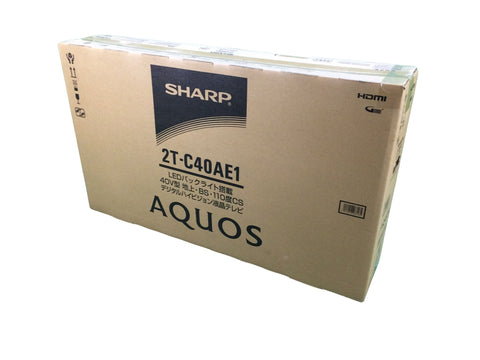 ☆未使用品☆ SHARP シャープ AQUOS 40型液晶テレビ 2T-C40AE1 フルハイビジョン アクオス124147