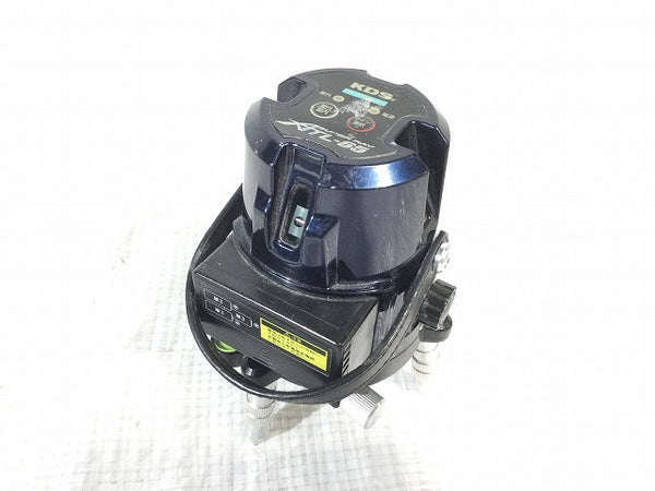☆中古品☆KDS ムラテック 高輝光レーザー墨出し器 ATL-65 受光器付き SUPER RAY 防塵 防滴 IP54 墨出器 - 7
