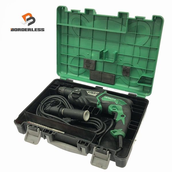 ☆中古品☆HITACHI 日立工機 100V 28mm ロータリハンマドリル DH28PBY2 ケース付 ロータリーハンマードリル 電動工具133410 - 1