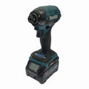 ☆中古品☆makita マキタ 40Vmax 充電式インパクトドライバ TD002GRDX 青/ブルー バッテリー2個(40Vmax 2.5Ah)充電器+ケース118701 - 4