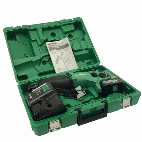 ☆未使用品☆HiKOKI ハイコーキ 18V コードレスセーバソー CR18DBL(XP) バッテリー1個 充電器付119088 - 0