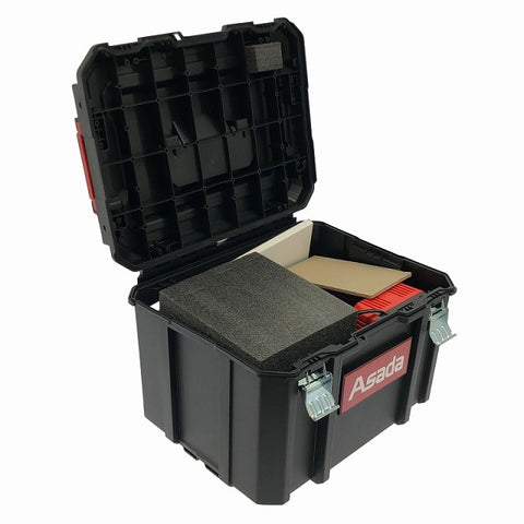 ☆極美品☆Asada アサダ 18V 充電式バンドソー H65 バッテリー1個(18V 5.0Ah) 充電器 ケース付き113190 - 0