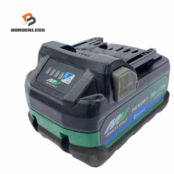 ☆中古品☆ HIKOKI ハイコーキ 純正マルチボルトバッテリー BSL36A18BX LITHIUM-ION 蓄電池 充電池118309 - 1