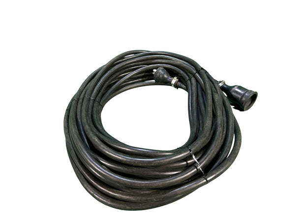 ☆中古品☆MEIKOSHA 明工社 延長コード キャブタイヤケーブル 約20m 三相200V 20A 250V 電源コード 延長ケーブル129013 - 2