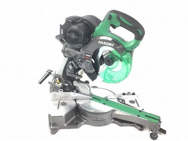 ☆未使用品☆HiKOKI ハイコーキ 36V 165mm コードレス卓上スライド丸のこ C3606DRB(K)(NN) 黒鯱チップソー付き115065 - 6