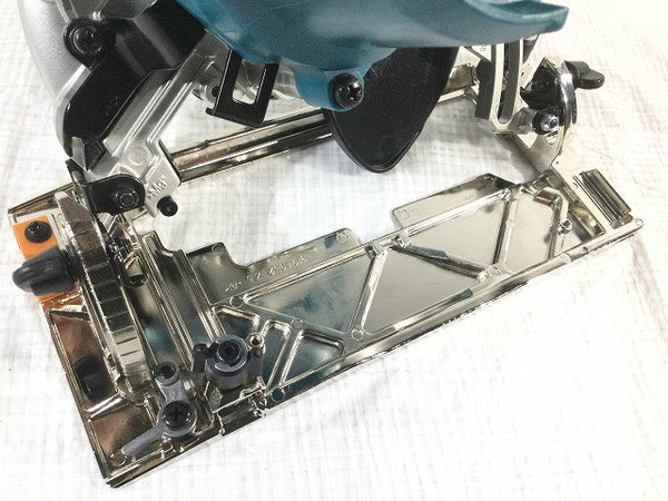 ☆未使用品☆makita マキタ 18V 165mm 充電式マルノコ HS631DGXS 青/ブルー バッテリー2個(18V 6.0Ah) 充電器 ケース付 鮫肌133924 - 6