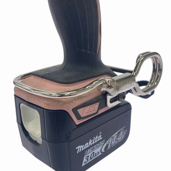 ☆比較的綺麗☆ makita マキタ 14.4V 充電式インパクトドライバ TD138D ピンク バッテリ2個(3.0Ah) 充電器付131782 - 7